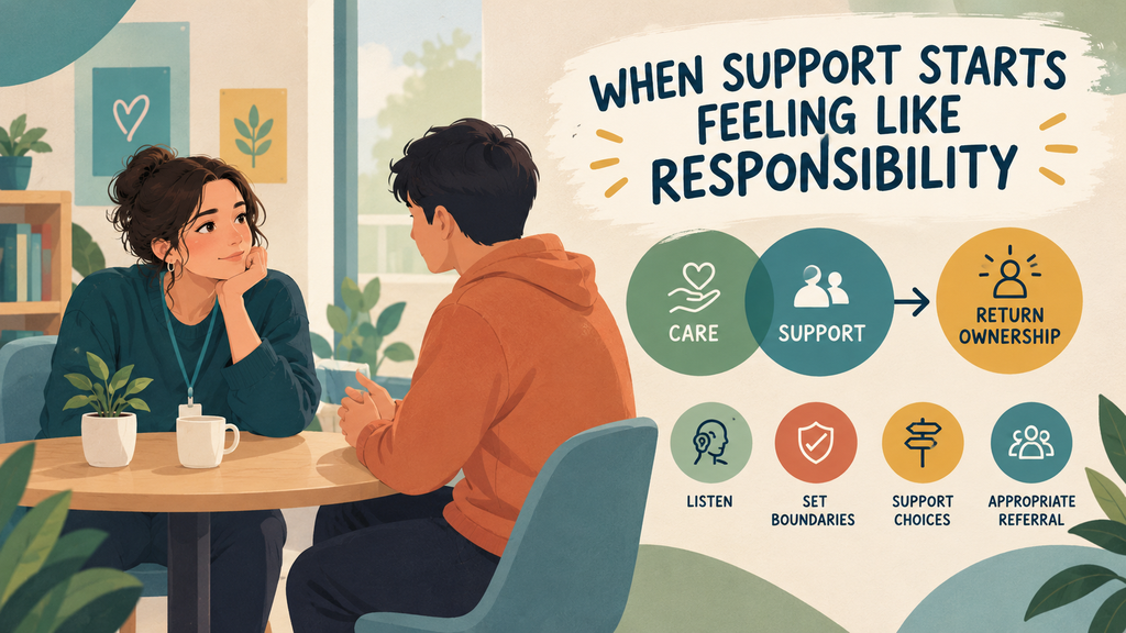 When Support Starts Feeling Like Responsibility